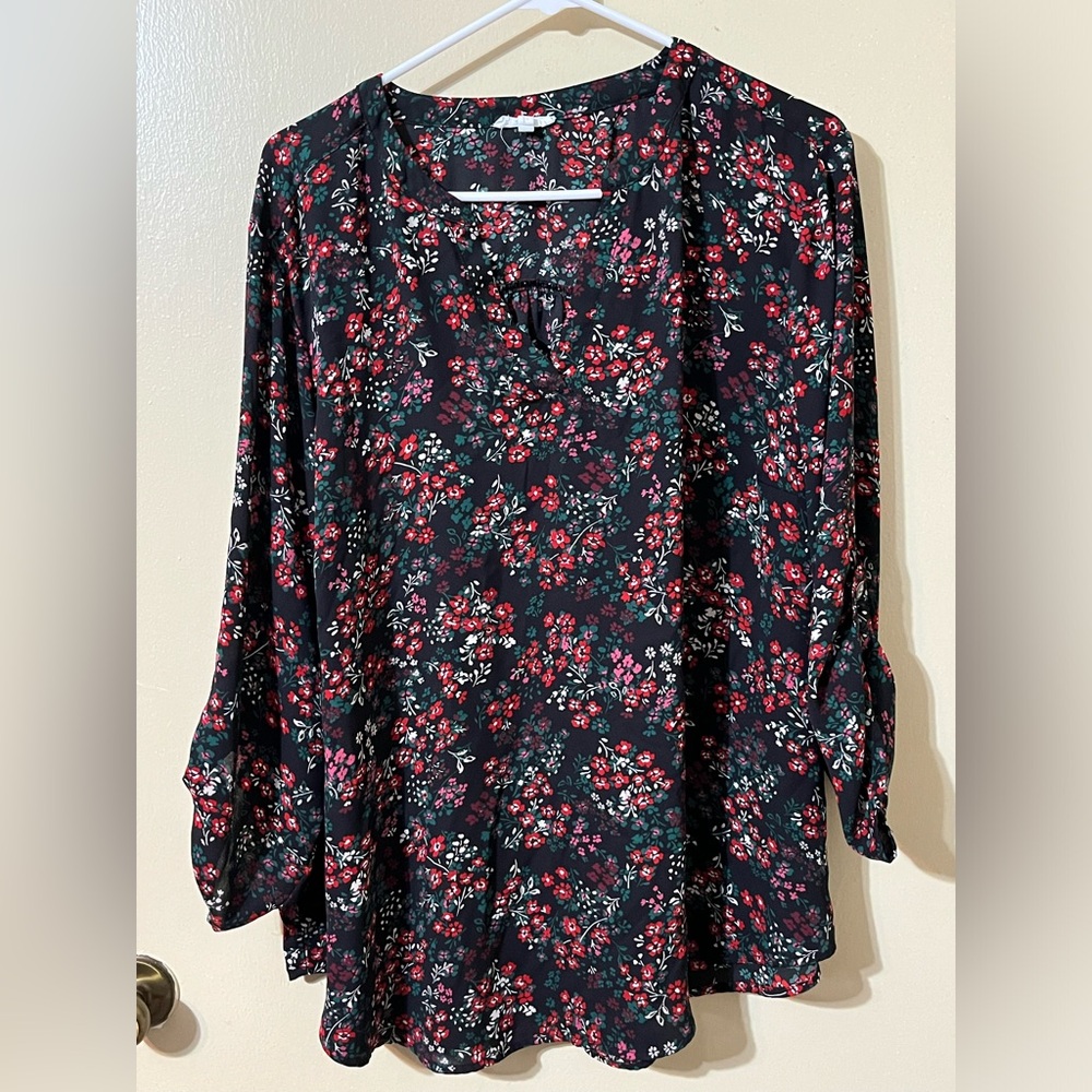 Maurices Floral Blouse